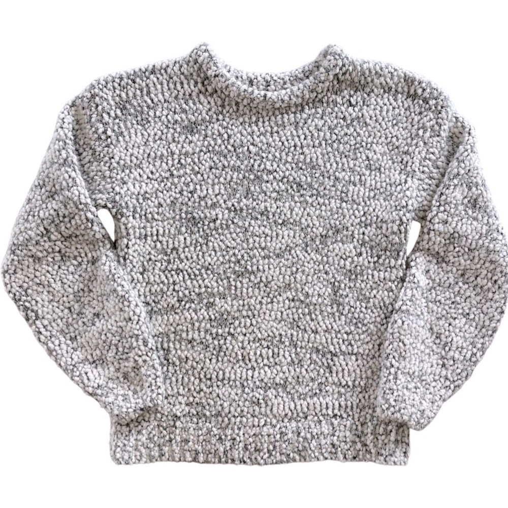 Cat & Jack silvery white sweater. L (10-12)